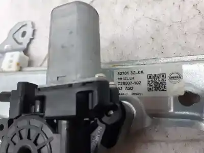 Автозапчасти б/у регулятор стекла заднего левого за nissan pulsar (c13) acenta ссылки oem iam 827013zl0a  