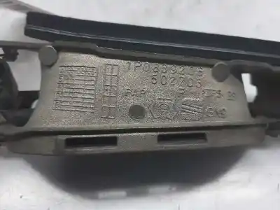 Peça sobressalente para automóvel em segunda mão puxador exterior traseiro direito por seat leon (1p1) reference referências oem iam 1p0839206b3fz