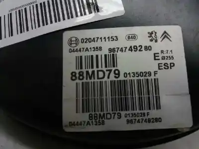 Автозапчастина б/у гальмівний серво для citroen c4 lim. collection посилання на oem iam 9674749280