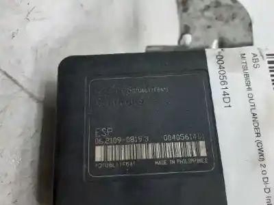 Автозапчасти б/у абс за mitsubishi outlander (cw0) 2.0 di-d intense plus ссылки oem iam 00405614d1