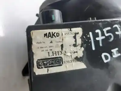 Second-hand car spare part left headlight for citroen nemo basis oem iam references 455707480sx  