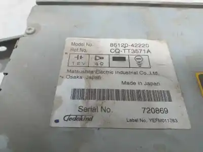 Автозапчастина б/у аудіо система / радіо cd для toyota rav 4 (a3) executive посилання на oem iam 8612042221