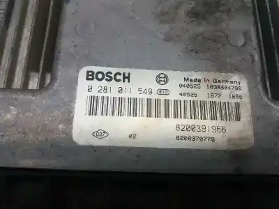 Peça sobressalente para automóvel em segunda mão centralina de motor uce por renault scenic ii confort dynamique referências oem iam 8200391966