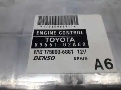 Second-hand car spare part ecu engine control for toyota corolla (e12) 2.0 d-4d sol sedán oem iam references 8966102a60
