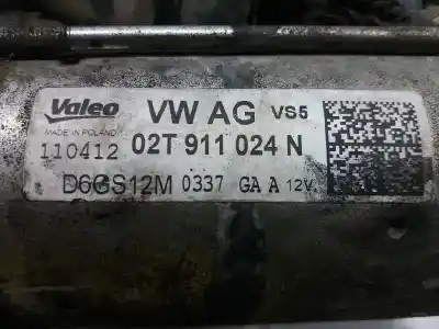 Автозапчасти б/у ДВИГАТЕЛЬ ЗАПУСКАЕТСЯ за SKODA FABIA (5J2 )  ссылки OEM IAM 02T911024N  