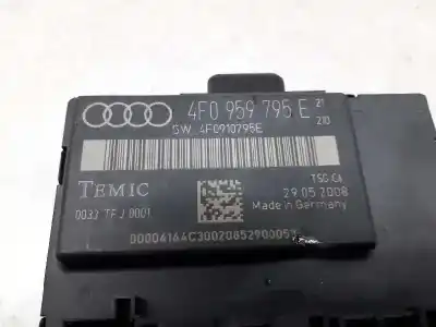 Second-hand car spare part central locking pump for audi a6 allroad quattro (4fh) 2.7 tdi quattro oem iam references 4f0959795e