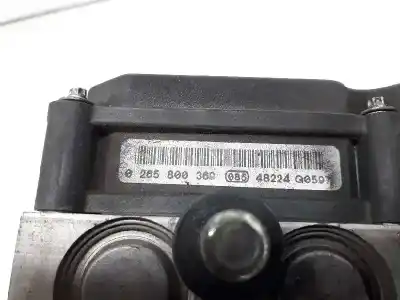 Автозапчастина б/у абс для fiat stilo (192) 1.9 multijet 140 m.schumacher посилання на oem iam 265800369