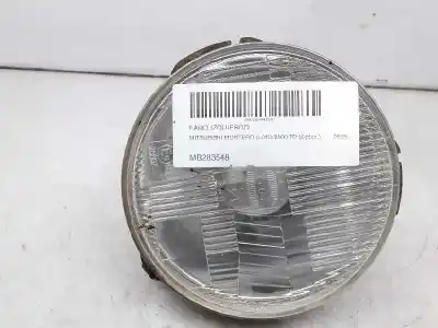 Second-hand car spare part left headlight for mitsubishi montero (l040) 2500 td oem iam references mb283548  