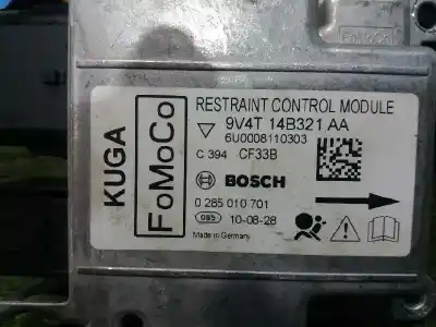 Peça sobressalente para automóvel em segunda mão kit airbag por ford kuga (cbv) trend referências oem iam 8v41r042b85aew