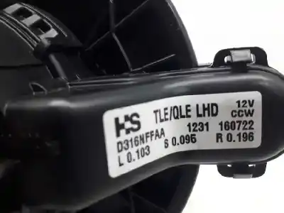Автозапчасти б/у нагревательный вентилятор за hyundai tucson (tl, tle) 1.7 crdi ссылки oem iam d316nffaa  