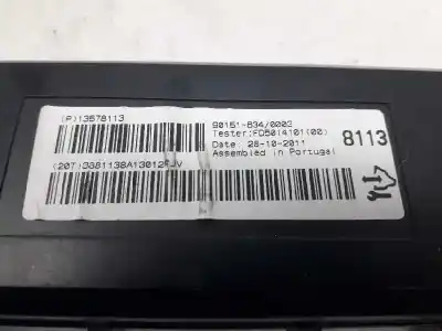 Second-hand car spare part electronic module for opel astra j lim. excellence oem iam references 13578113  