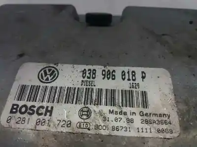 Автозапчасти б/у БЛОК УПРАВЛЕНИЯ ДВИГАТЕЛЕМ за AUDI A4 BERLINA (B5)  ссылки OEM IAM 038906018P  