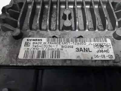 Second-hand car spare part ECU ENGINE CONTROL for FORD FOCUS BERLINA (CAP)  OEM IAM references 4M5112A650JL  
