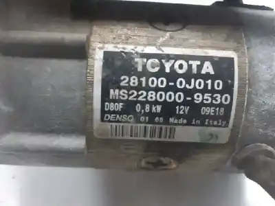 Автозапчастина б/у двигун запускається для toyota yaris (ncp1/nlp1/scp1) 1.0 linea luna посилання на oem iam 281000j010  