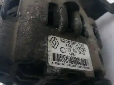 Автозапчастина б/у генератор для renault clio ii fase ii (b/cb0) authentique 58 cv / 43 kw посилання на oem iam 8200065730  