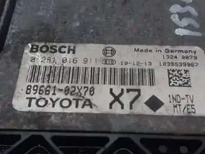Автозапчастина б/у ебу контролер двигуна для toyota auris active посилання на oem iam 8966102x70  