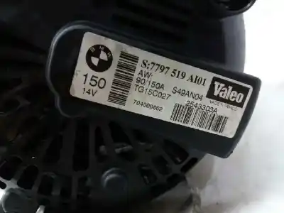 Second-hand car spare part alternator for bmw serie 1 berlina (e81/e87) 118d oem iam references   