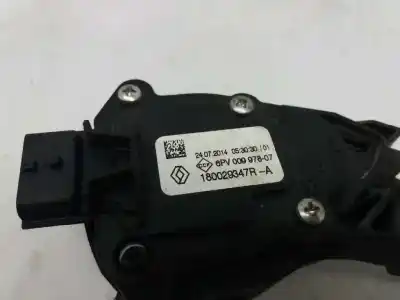 Автозапчастина б/у педальний потенціометр для renault clio iv (bh_) 1.5 dci 75 посилання на oem iam 180029347r  