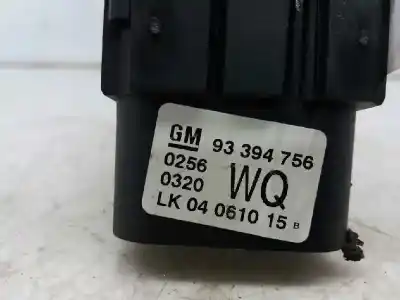 Peça sobressalente para automóvel em segunda mão comutador de luzes por opel meriva enjoy referências oem iam 93394756