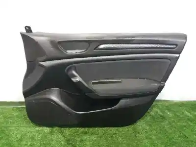 Peça sobressalente para automóvel em segunda mão forra / revestimento da porta dianteira direita por renault megane iv berlina 5p intens referências oem iam 509009313r