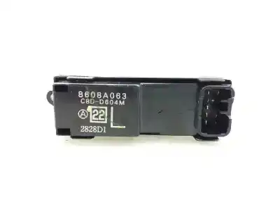 Second-hand car spare part rear left power window switch for mitsubishi outlander (cw0) 2.0 di-d intense oem iam references 8608a063