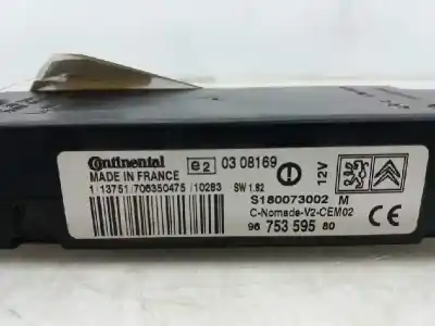 Pezzo di ricambio per auto di seconda mano MODULO ELETTRONICO per CITROEN C4 GRAND PICASSO  Riferimenti OEM IAM 9675359580  