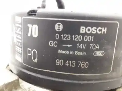 Автозапчастина б/у генератор для opel combo (corsa b) 1.4 cat (2h6) посилання на oem iam 90413760  