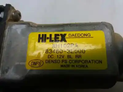 Gebrauchtes Autoersatzteil fensterheber hinten rechts zum kia sorento (bl) (2002->) 2.5 crdi oem-iam-referenzen xh102pa