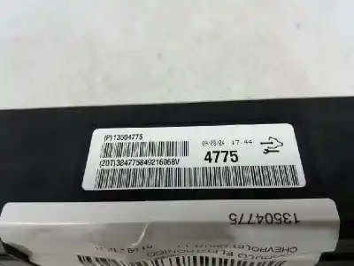 Second-hand car spare part electronic module for chevrolet cruze lt oem iam references 13504775  