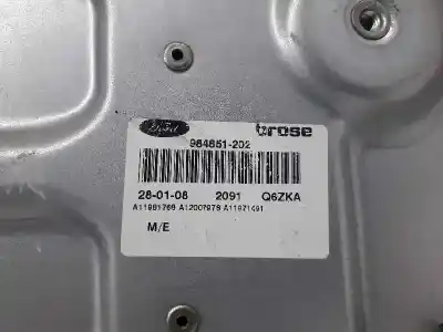 Second-hand car spare part rear right window regulator for ford focus lim. (cb4) trend oem iam references 4m51a045h22b  