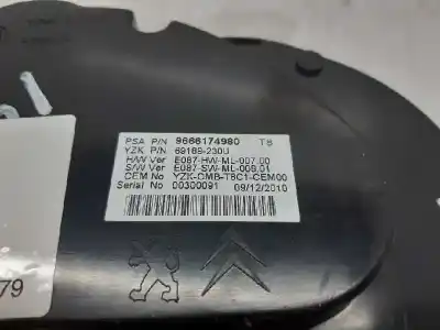 Автозапчасти б/у приборная доска за peugeot 5008 active ссылки oem iam 9666174980