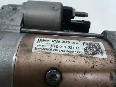 Автозапчастина б/у двигун запускається для volkswagen polo v (6r1, 6c1) 1.4 tdi посилання на oem iam 02z911021c  