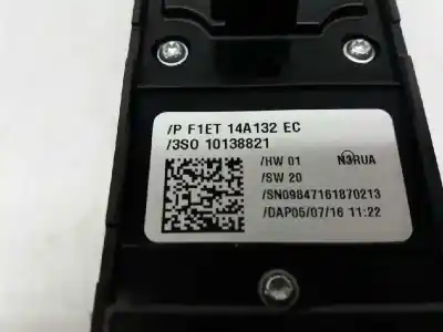 Автозапчасти б/у выключатель левого переднего окна за ford fiesta vi (cb1, ccn) 1.0 ecoboost ссылки oem iam f1et14a132ec  