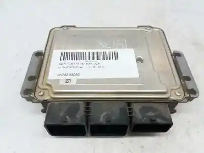 Second-hand car spare part ecu engine control for citroen c3 tonic oem iam references 9676833080