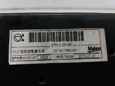 Pezzo di ricambio per auto di seconda mano controllo climatico per renault kadjar experience riferimenti oem iam 275102210a  