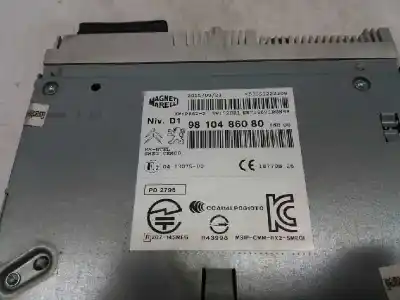 Автозапчасти б/у gps-навигационная система за citroen c4 picasso feel ссылки oem iam 9810486080  