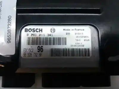 Автозапчасти б/у блок управления двигателем за peugeot 307 (s1) xr clim plus ссылки oem iam 9653873280  