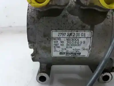 Second-hand car spare part air conditioning compressor for tata indica idi oem iam references msc60ca  