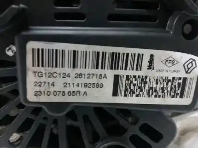 Автозапчастина б/у генератор для renault clio iv (bh_) 1.5 dci 75 посилання на oem iam 231007865r