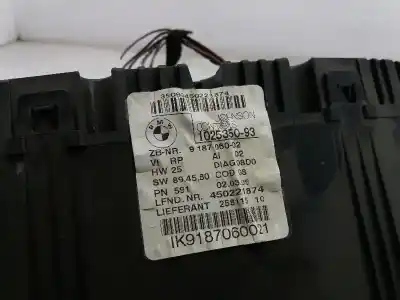Pièce détachée automobile d'occasion COMPTEUR DE VITESSE TABLEAU DE BORD pour BMW SERIE 3 BERLINA (E90)  Références OEM IAM 918706002  