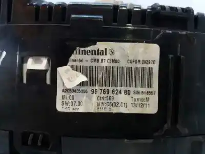Peça sobressalente para automóvel em segunda mão quadrante por citroen c4 lim. business referências oem iam 9676962480  
