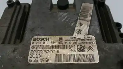 Second-hand car spare part ECU ENGINE CONTROL for PEUGEOT 206 BERLINA  OEM IAM references 9654490280  