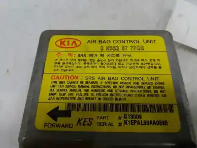 Автозапчастина б/у блок управління подушками безпеки для kia carnival i (up) 2.9 tdi посилання на oem iam 0k553677f0b  
