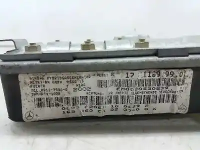 Gebrauchtes Autoersatzteil linker seitenairbag zum mercedes-benz vaneo (w414) furgoneta compacta 1.7 cdi vaneo (414.700) oem-iam-referenzen 11699901  