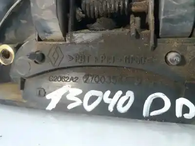 Автозапчастина б/у зовнішня ручка передня прав для renault kangoo (f/kc0) alize 64 cv / 47 kw посилання на oem iam 7700354479b  