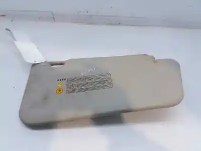 Second-hand car spare part right sunshade for nissan micra (k12e) acenta oem iam references 96400bc502