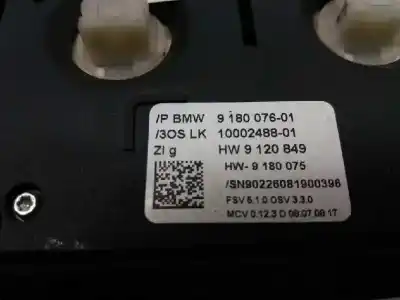 Second-hand car spare part interior light for bmw serie 3 cabrio (e93) 320i oem iam references 918007601  
