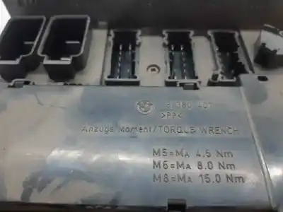 Peça sobressalente para automóvel em segunda mão caixa de fusíveis e relés por bmw x5 (e53) 3.0d referências oem iam 8380407