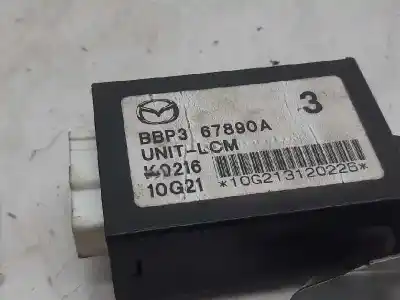Peça sobressalente para automóvel em segunda mão módulo eletrônico por mazda 3 lim. (bl) active referências oem iam bbp367890a  