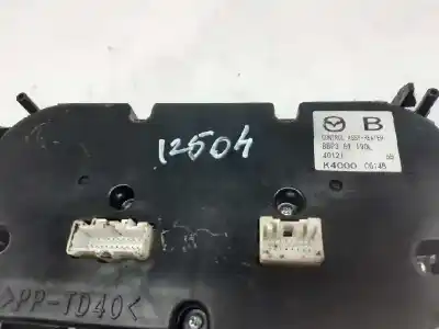 Peça sobressalente para automóvel em segunda mão comando de sofagem (chauffage / ar condicionado) por mazda 3 lim. (bl) active referências oem iam bbp261190l  